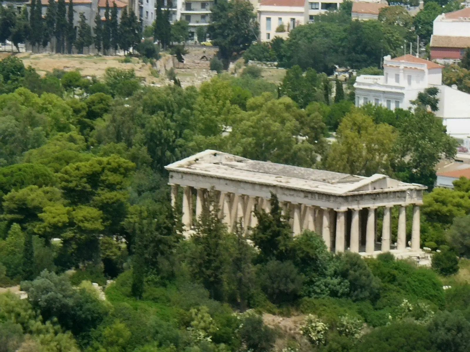 Hefaistostemplet i Antika Agora i Aten