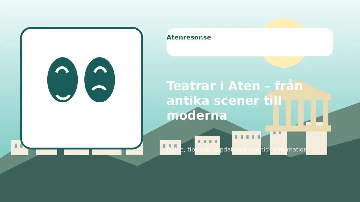 Teatrar i Aten – från antika scener till moderna föreställningar