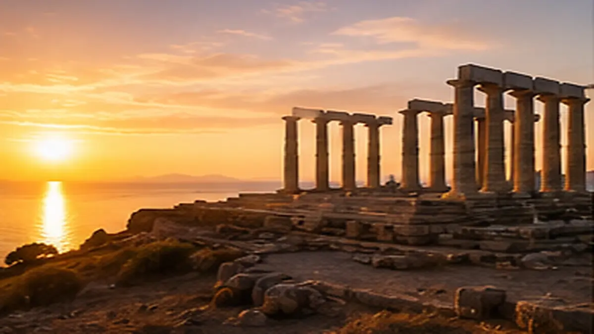 Cape Sounion och Poseidons tempel – halvdagsutflykt från Aten